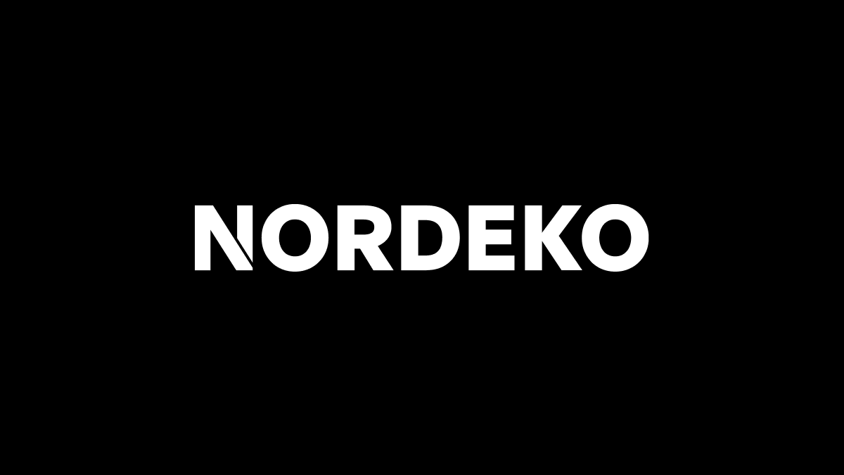 Nordeko logo kujundus