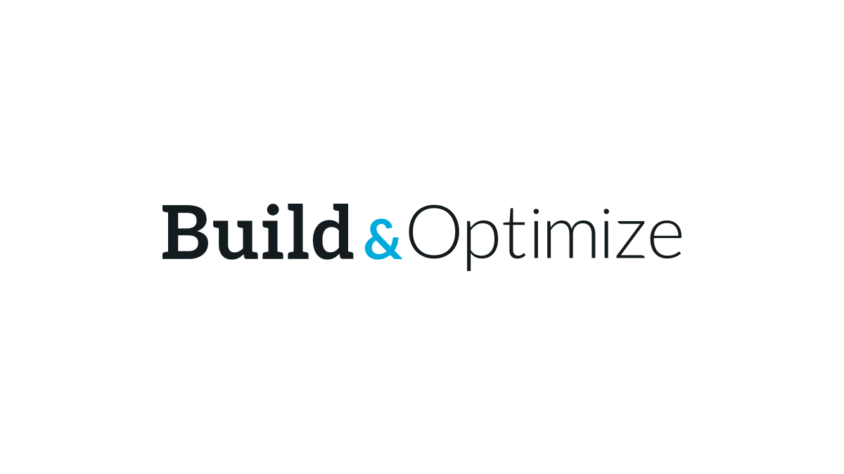 Build&Optimize logo kujundus